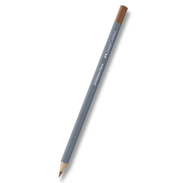 Hauptbild des Produkts Akvarelové pastelky Faber-Castell Goldfaber Aqua - hnědé, šedé a černé odstíny