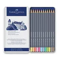 Weiteres Produktbild Akvarelové pastelky Faber-Castell Goldfaber Aqua Pastel plechová krabička, 12 barev