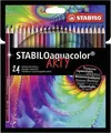 Weiteres Produktbild Akvarelové pastelky STABILOaquacolor ARTY - sada 24 barev