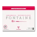 Clairefontaine Fontaine Cold Pressed Aquarellblock 30 x 40 cm, 25 Blatt, 300 g