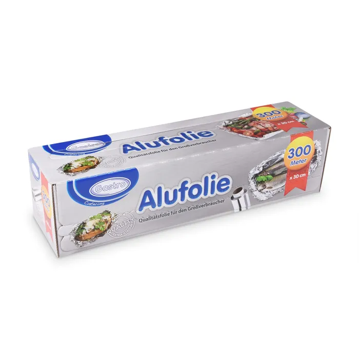 Hauptbild des Produkts Alu fólie 10,5µm 29cm x 300m v řezacím boxu [1 ks]