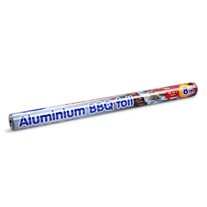 Hauptbild des Produkts Alu fólie na grilování 14µm 45cm x 8m jednotlivě balená [1 ks]