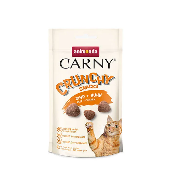Hauptbild des Produkts ANIMONDA Carny Crunchy Snacks - hovězí + kuře 50 g