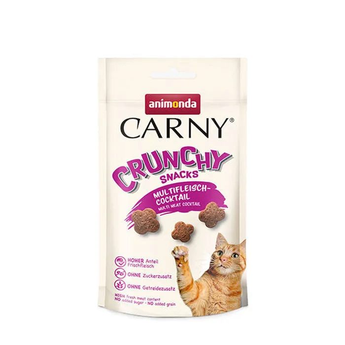 Hauptbild des Produkts ANIMONDA Carny Crunchy Snacks - masový koktejl 50 g