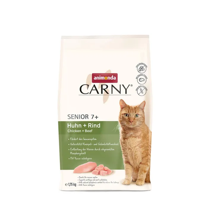 Hauptbild des Produkts ANIMONDA Carny Senior - kuře + hovězí 1.75 kg