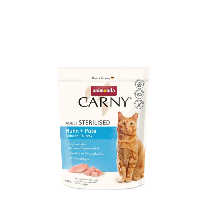 Hauptbild des Produkts ANIMONDA Carny Sterilised - kuře + krůta 350 g