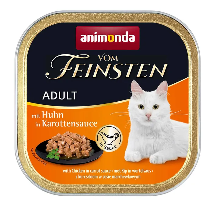 Hauptbild des Produkts ANIMONDA GRAIN FREE ADULT- kuře v mrkvové omáčce 100g