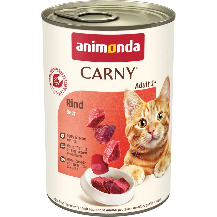 Hauptbild des Produkts ANIMONDA konzerva CARNY Adult - hovězí 400g