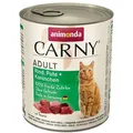 ANIMONDA Dosenfutter CARNY Adult - Rind, Truthahn, Kaninchen 800g