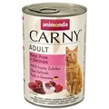 ANIMONDA Dosenfutter CARNY Adult - Rind, Truthahn, Garnelen 400g