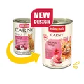 ANIMONDA Dosenfutter CARNY Adult - Rind, Truthahn, Garnelen 400g