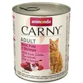 ANIMONDA Dosenfutter CARNY Adult - Rind, Truthahn, Garnelen 800g