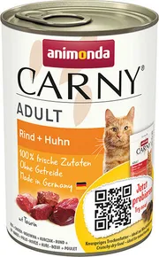 ANIMONDA Dosenfutter CARNY Adult - Rind, Huhn 400g