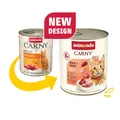 ANIMONDA Dosenfutter CARNY Adult - Rind, Huhn 800g