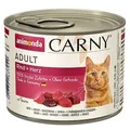 ANIMONDA Dosenfutter CARNY Adult - Rind, Herz 200g