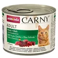 ANIMONDA Dosenfutter CARNY Adult - Rind, Wild, Preiselbeeren 200g