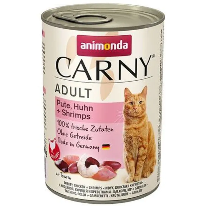 Hauptbild des Produkts ANIMONDA konzerva CARNY Adult - krůta, kuře+ráčci 400g