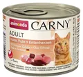 ANIMONDA Dosenfutter CARNY Adult - Huhn, Truthahn + Entenherz 200g