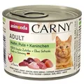 ANIMONDA Dosenfutter CARNY Adult - Huhn, Truthahn + Kaninchen 200g