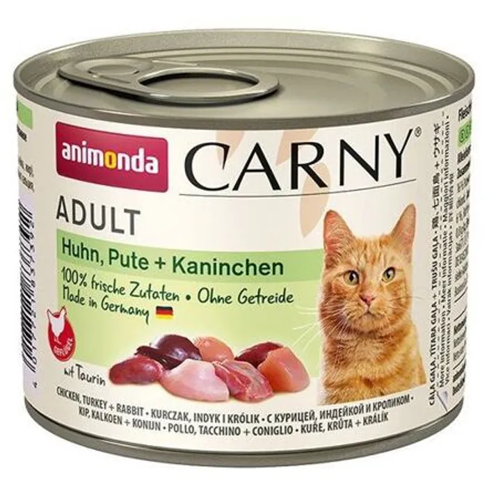 Hauptbild des Produkts ANIMONDA konzerva CARNY Adult - kuře, krůta+králík 200g