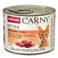 ANIMONDA Dosenfutter CARNY Kitten - Kalb + Huhn + Truthahn 200g