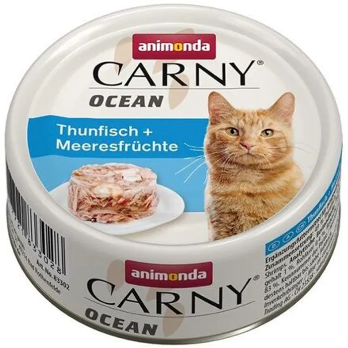 Hauptbild des Produkts ANIMONDA konzerva CARNY Ocean - tuňák + mořské plody 80g