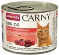 ANIMONDA Dosenfutter CARNY Senior - Rind, Putenherz 200g