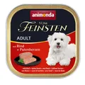 ANIMONDA Pastete ADULT - Rind, Truthahnherz für Hunde 150g