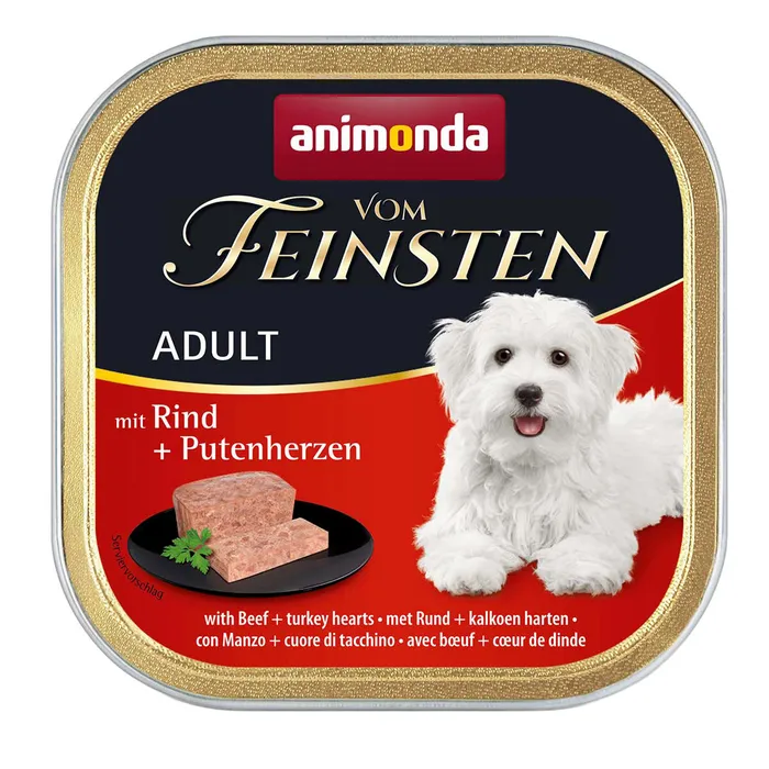 Hauptbild des Produkts ANIMONDA paštika ADULT - hovězí, krůtí srdce pro psy150g