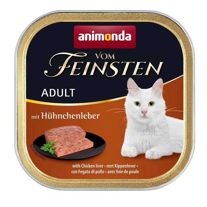 Hauptbild des Produkts ANIMONDA paštika ADULT - kuřecí játra pro kočky 100g
