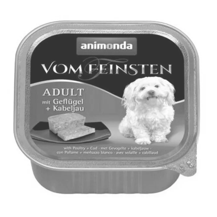 Hauptbild des Produkts ANIMONDA paštika ADULT - kuřecí +treska obecná pro psy 150g