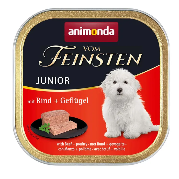 Hauptbild des Produkts ANIMONDA paštika JUNIOR - hovězí, drůbeží 150g