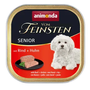 ANIMONDA Pastete SENIOR - Rind, Huhn für Hunde 150g