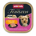 ANIMONDA Pastete Vom Feinsten MINI - Huhn, Gans, Petersilie für Hunde 100 g