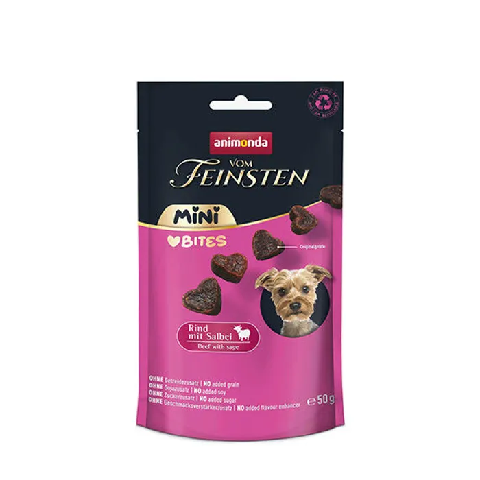 Hauptbild des Produkts ANIMONDA VF Mini Bites pamlsky - hovězí, šalvěj 50 g