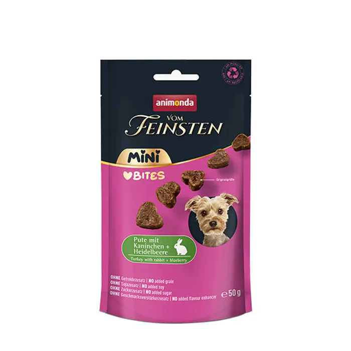 Hauptbild des Produkts ANIMONDA VF Mini Bites pamlsky - krůta, králík, borůvky 50 g