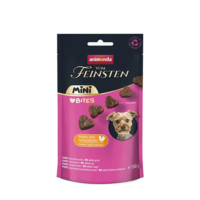 Hauptbild des Produkts ANIMONDA VF Mini Bites pamlsky - kuře, artyčok 50 g