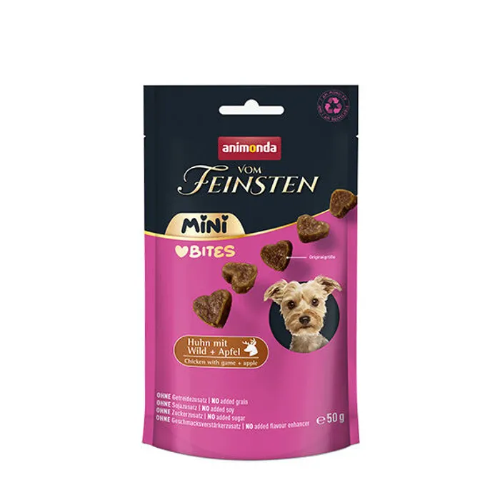 Hauptbild des Produkts ANIMONDA VF Mini Bites pamlsky - kuře, zvěřina, jablko 50 g