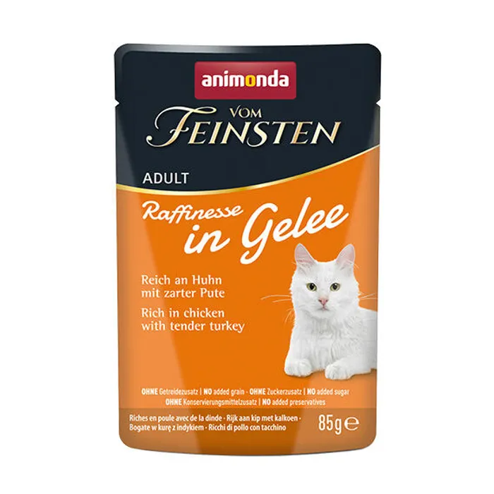 Hauptbild des Produkts ANIMONDA VF Raffinesse in Jelly - kuře a krůta, 85 g