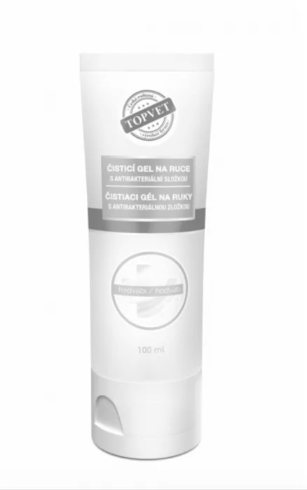 Hauptbild des Produkts Antibakteriální čistící gel na ruce 100 ml tuba - hedvábí
