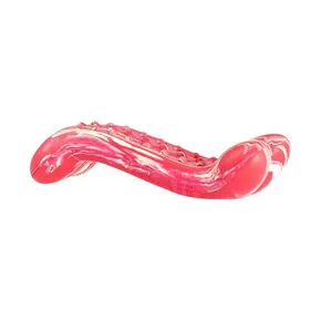 Antibakterieller Zahnknochen mit dem Geruch von Rindersteak HipHop Naturkautschuk 13,5 cm