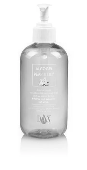 Hauptbild des Produkts Antibakteriální gel na ruce "Alcogel", hruška a lilie, s alkoholem, s pumpičkou, 250 ml, D
