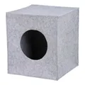 ANTON Filzbox/Höhle für eine Katze, passend für ein IKEA-Regal 33 cm grau