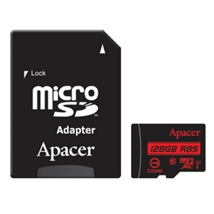 Hauptbild des Produkts Apacer paměťová karta Secure Digital, 128GB, micro SDXC, AP128GMCSX10U5-R, UHS-I U1 (Clas