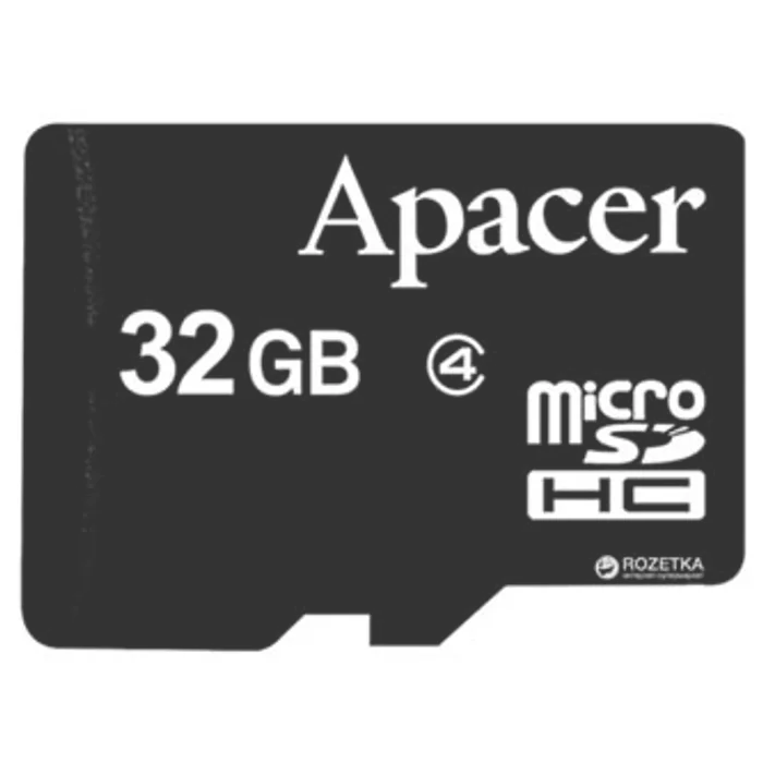 Hauptbild des Produkts Apacer paměťová karta Secure Digital, 32GB, micro SDHC, AP32GMCSH4-RA, Class 4, bez adapt