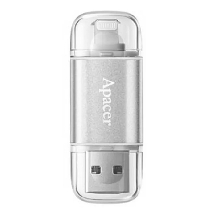 Hauptbild des Produkts Apacer USB flash disk OTG, USB 3.0 (3.2 Gen 1), 64GB, AH190, růžový, AP64GAH190H-1, USB A