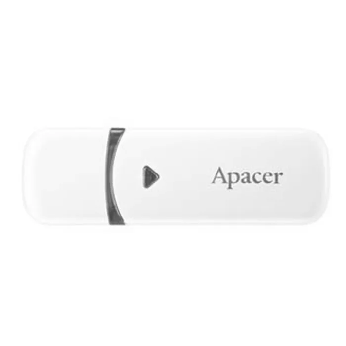 Hauptbild des Produkts Apacer USB flash disk, USB 2.0, 16GB, AH333, bílý, AP16GAH333W-1, USB A, s krytkou