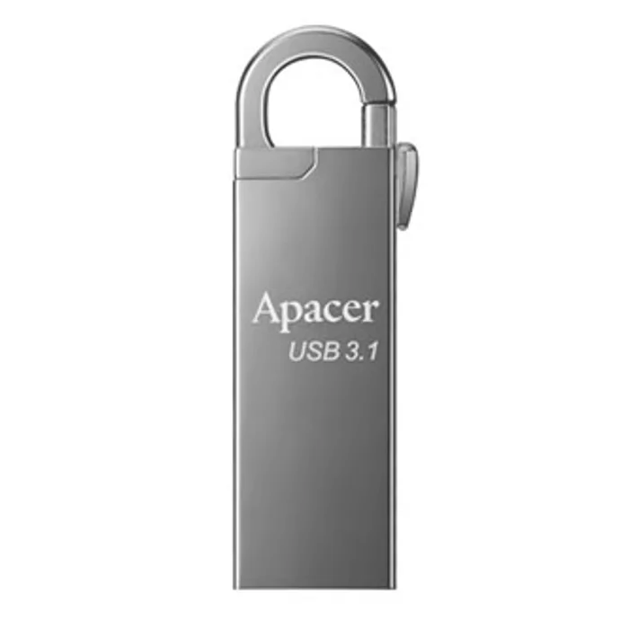 Hauptbild des Produkts Apacer USB flash disk, USB 3.0 (3.2 Gen 1), 128GB, AH15A, stříbrný, AP128GAH15AA-1, USB A