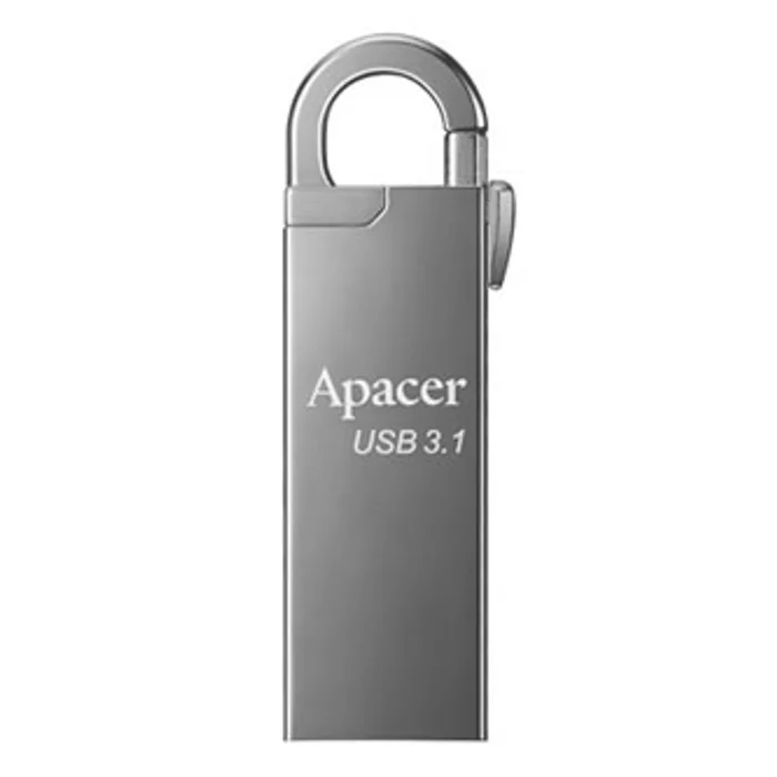 Hauptbild des Produkts Apacer USB flash disk, USB 3.0 (3.2 Gen 1), 16GB, AH15A, stříbrný, AP16GAH15AA-1, USB A,