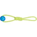 Aqua Toy Seil mit Gummiball, schwimmend, ca. 6 x 40 cm, Polyester/TPR